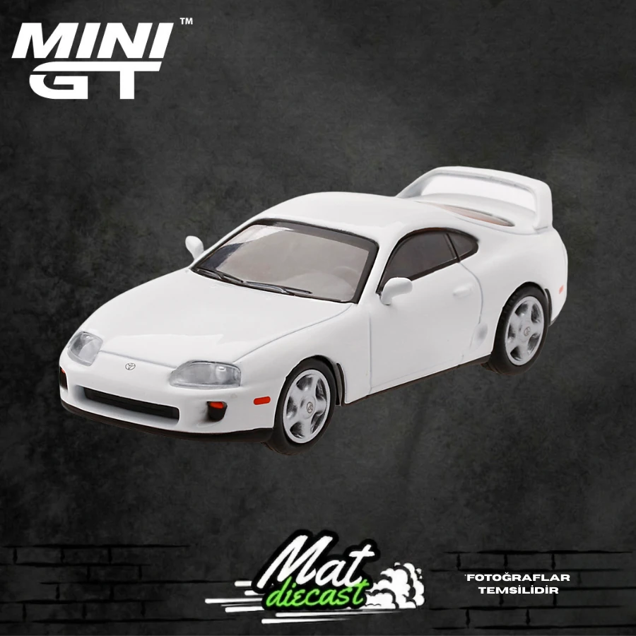 MINIGT 14 Toyota Supra (JZA80) Super White