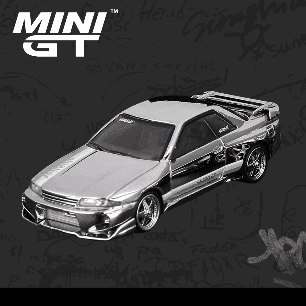 mini GT Veilside R32 FFZ400クローム2台セット北京限定 MINI GT Veilside 限定R32 & Z 2025年北京HEC限定