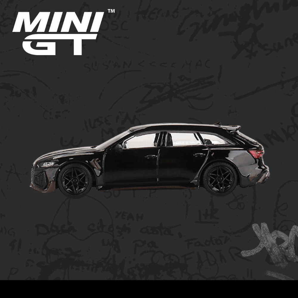 Mini Gt 514 ABT Audi RS6 Johann Abt Signature Edition Black