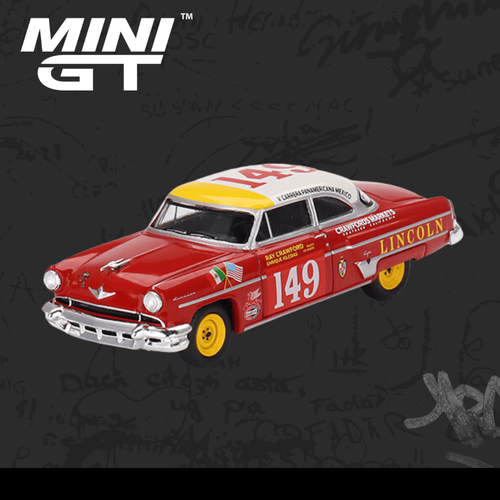 Mini Gt 611 Lincoln Capri 1954 Carrera Panamericana Class Winner #149