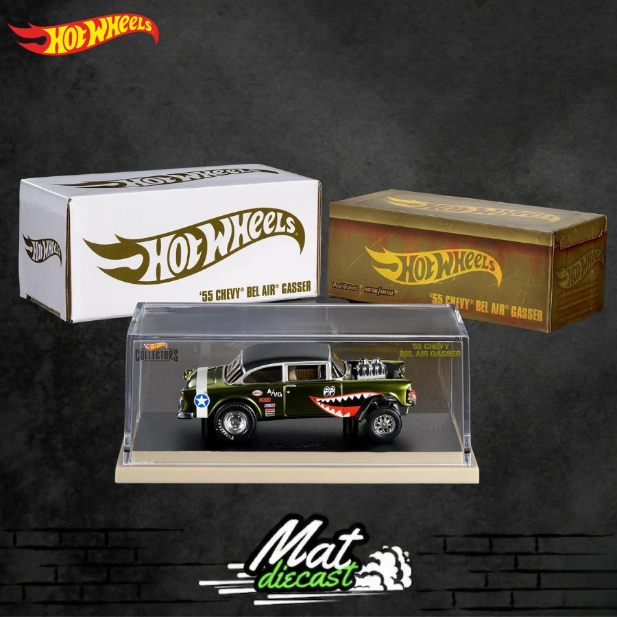 Hot Wheels RLC-exclusive RLC '55 Chevy Bel Air Gasser.