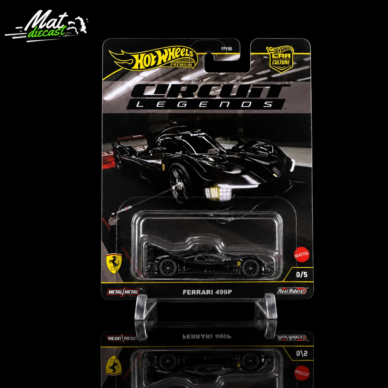 HOT WHEELS CHASE CIRCUIT LEGENDS FERARI 499P TÜRKÇE
