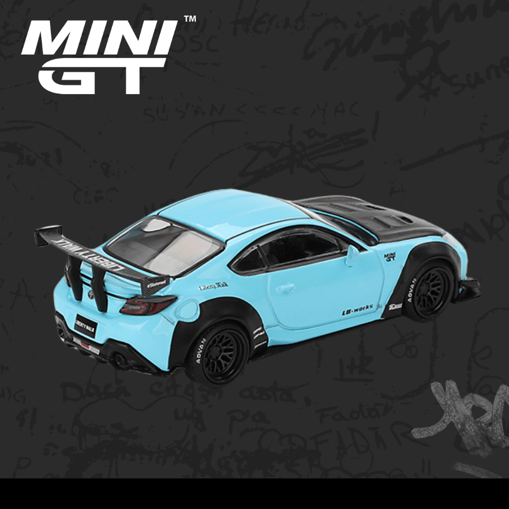 Mini GT 873 Toyota GR86 LB Nation Baby Blue