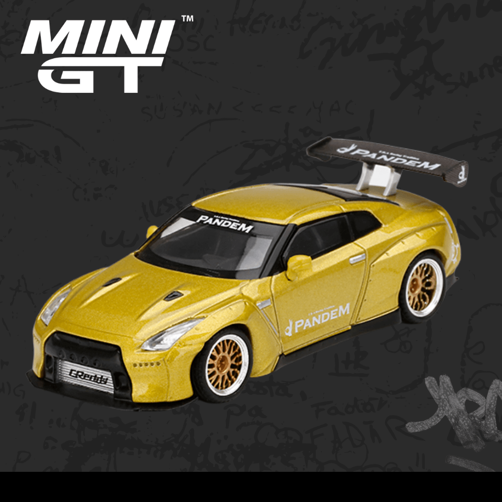 ミニカー Pandem Nissan GT-R Cosmopolitan Yellow Pandem Nissan GT-R Cosmopolitan Yellow - メルカリ