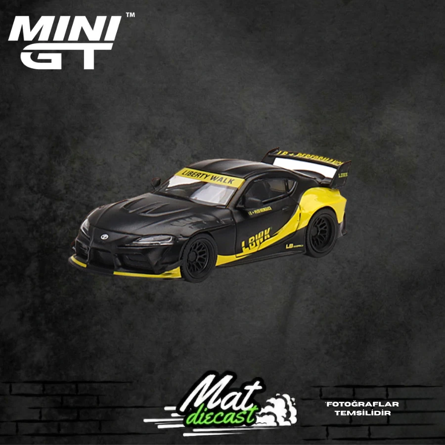 MINIGT 472 Toyota GR Supra LB-Works Matte Black