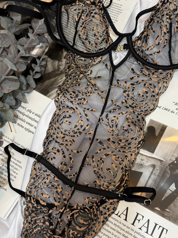 Reve Leopar Bodysuit