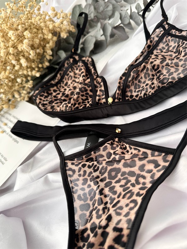 Allure Leopar İç Çamaşır Takımı