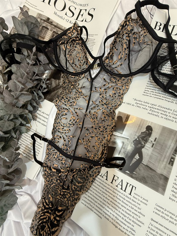 Reve Leopar Bodysuit