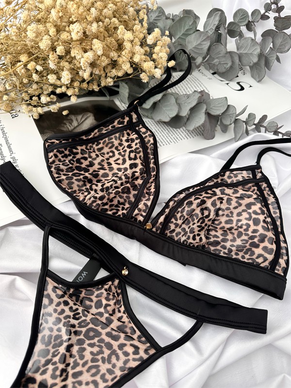 Allure Leopar İç Çamaşır Takımı