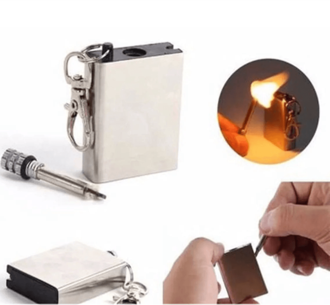 Zippo Benziniyle Çalışan Metal Kibrit