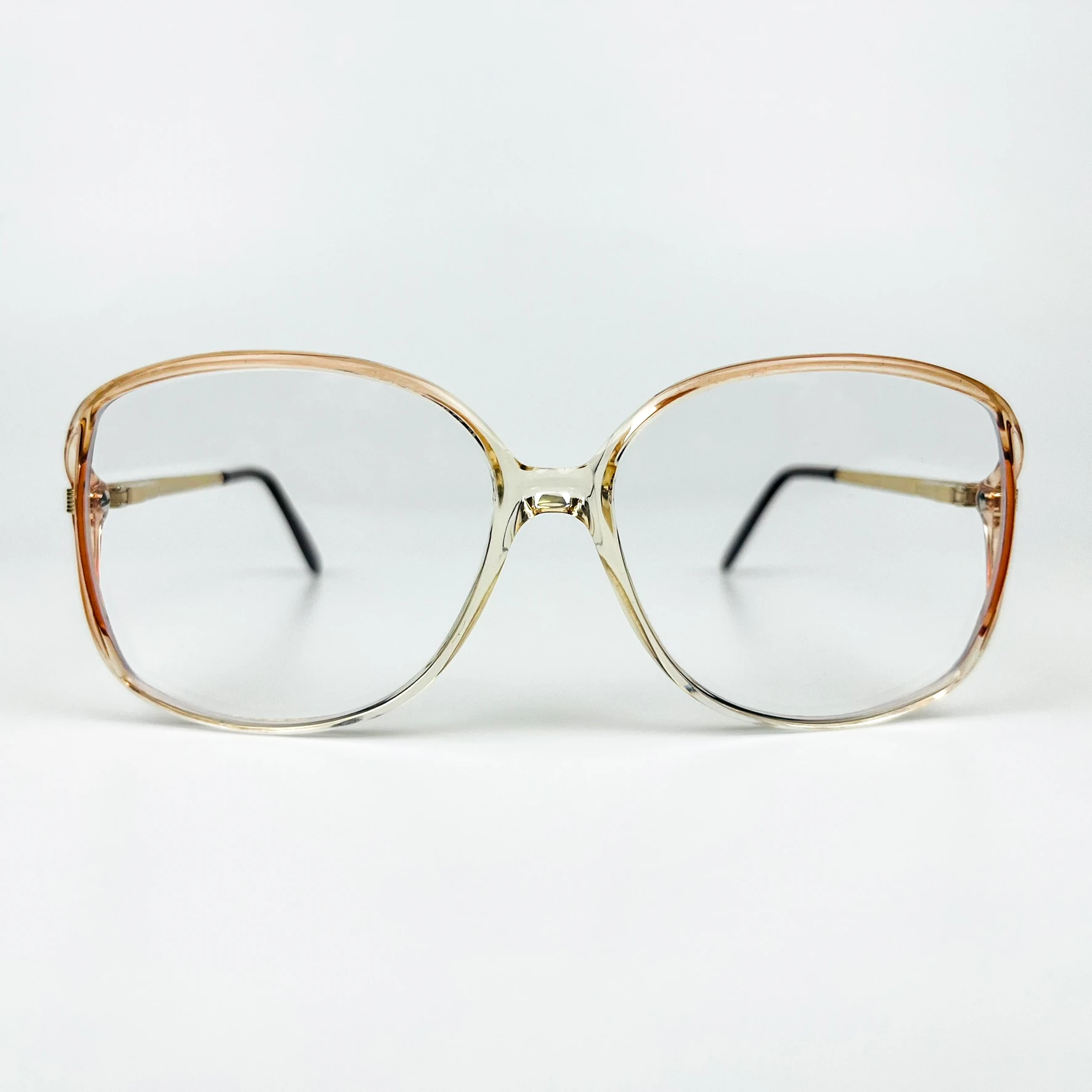 Mavi Işık Korumalı Vintage Gözlük – 70’ler Retro – Kemik Çerçeve