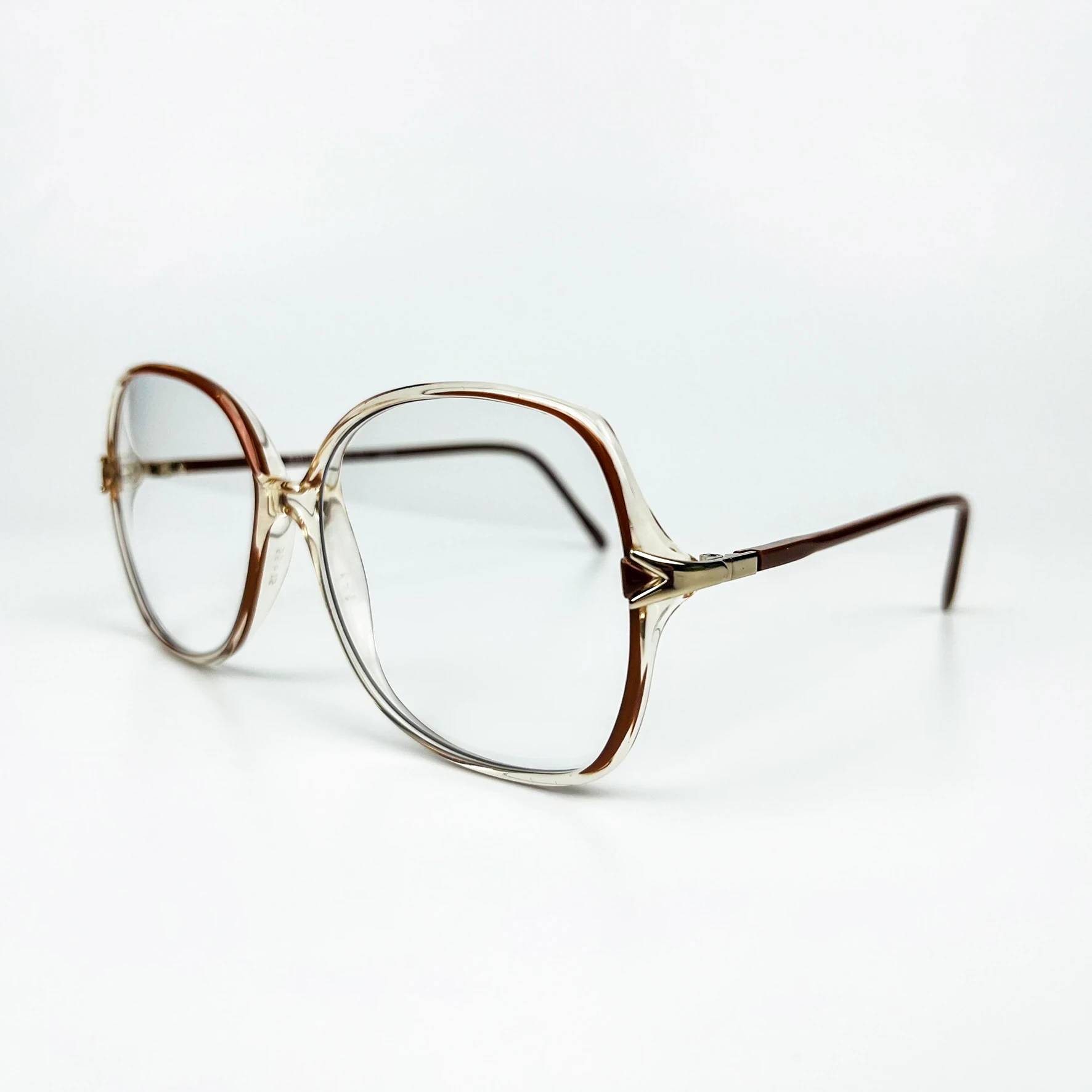 Mavi Işık Korumalı Vintage Gözlük – 70’ler Retro – Kemik Çerçeve