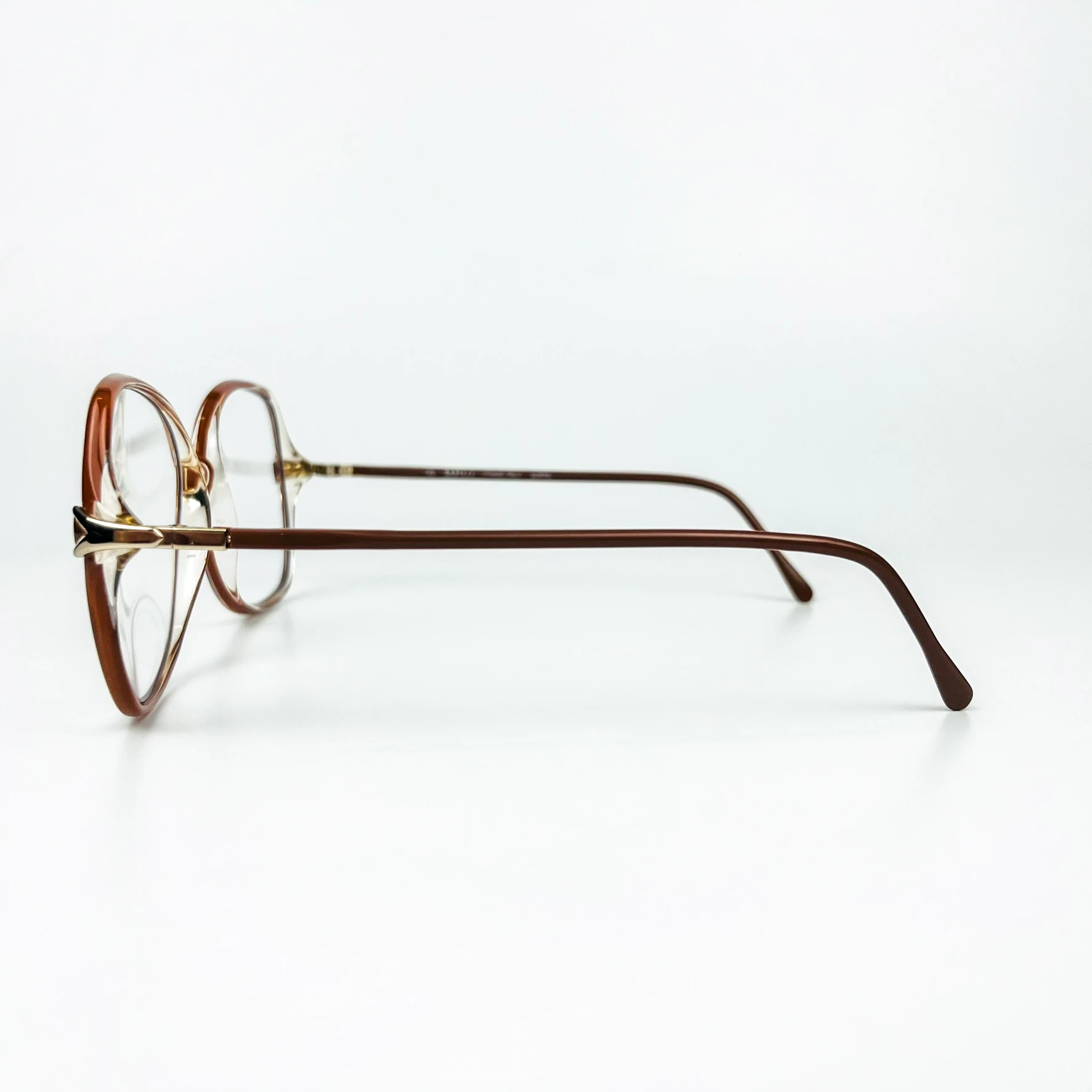 Mavi Işık Korumalı Vintage Gözlük – 70’ler Retro – Kemik Çerçeve