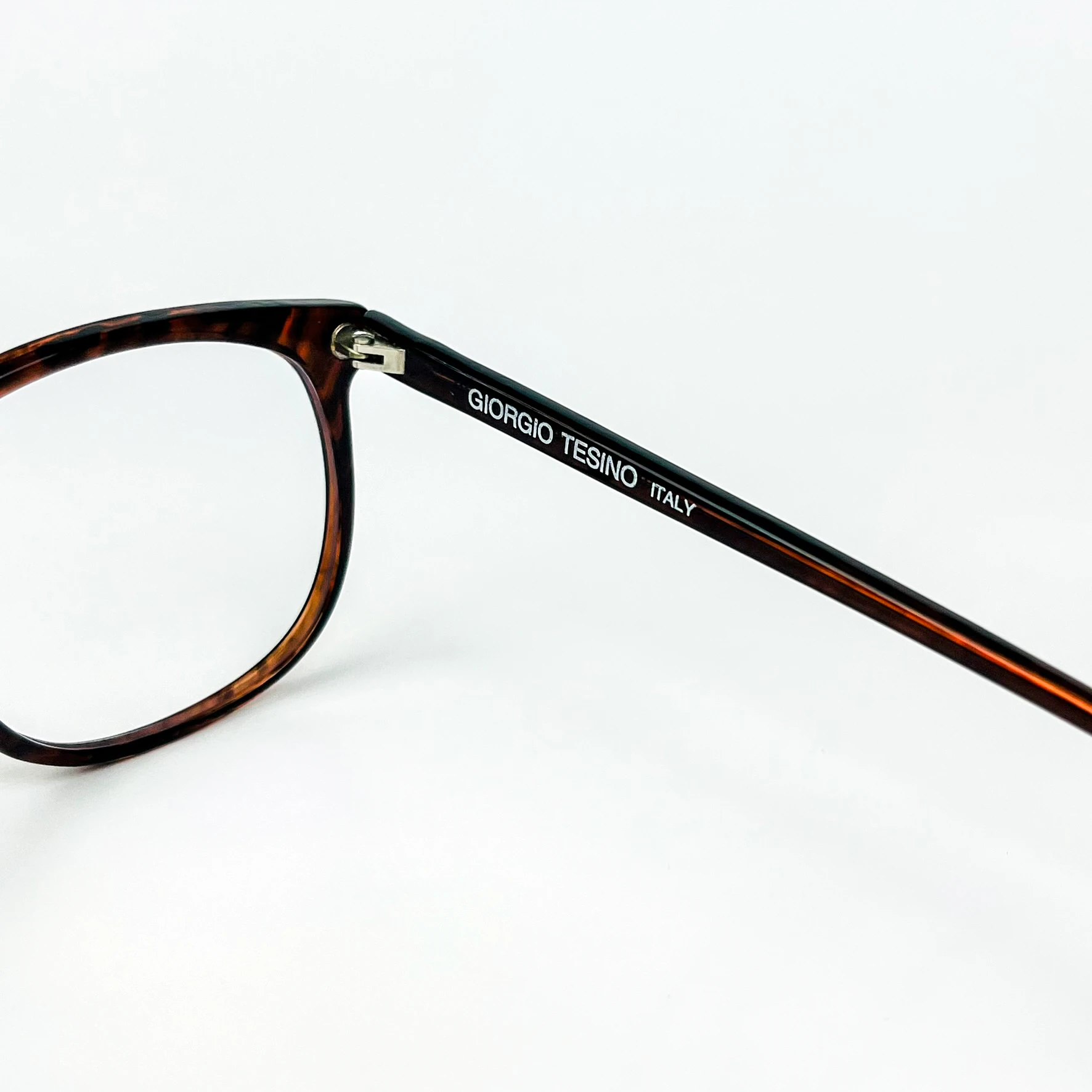 Mavi Işık Korumalı Vintage Gözlük – 80’ler Retro – Kahverengi Kemik Çerçeve