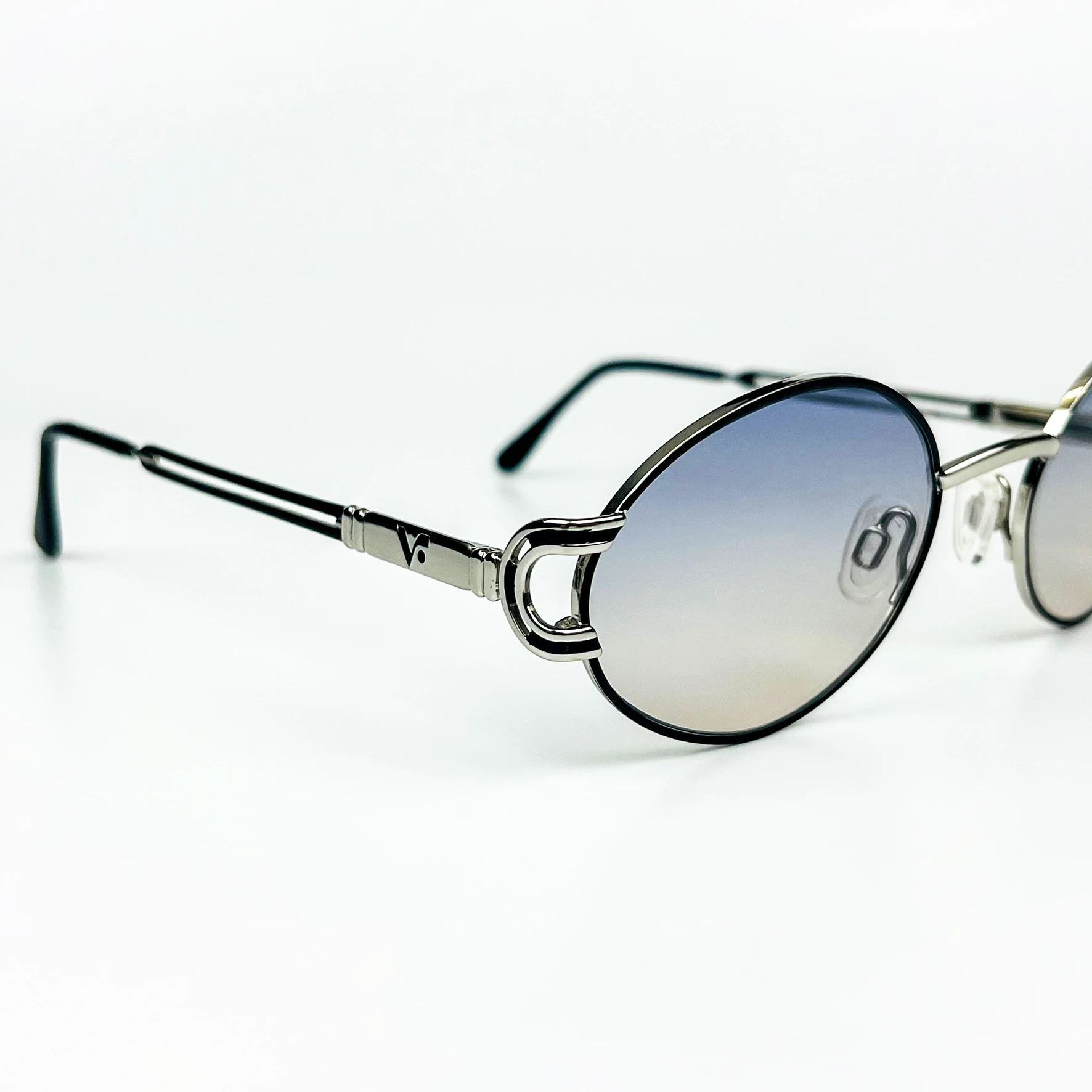 Vintage Güneş Gözlüğü – 90’lar Retro – Metal Çerçeve, Soft Degrade Cam 