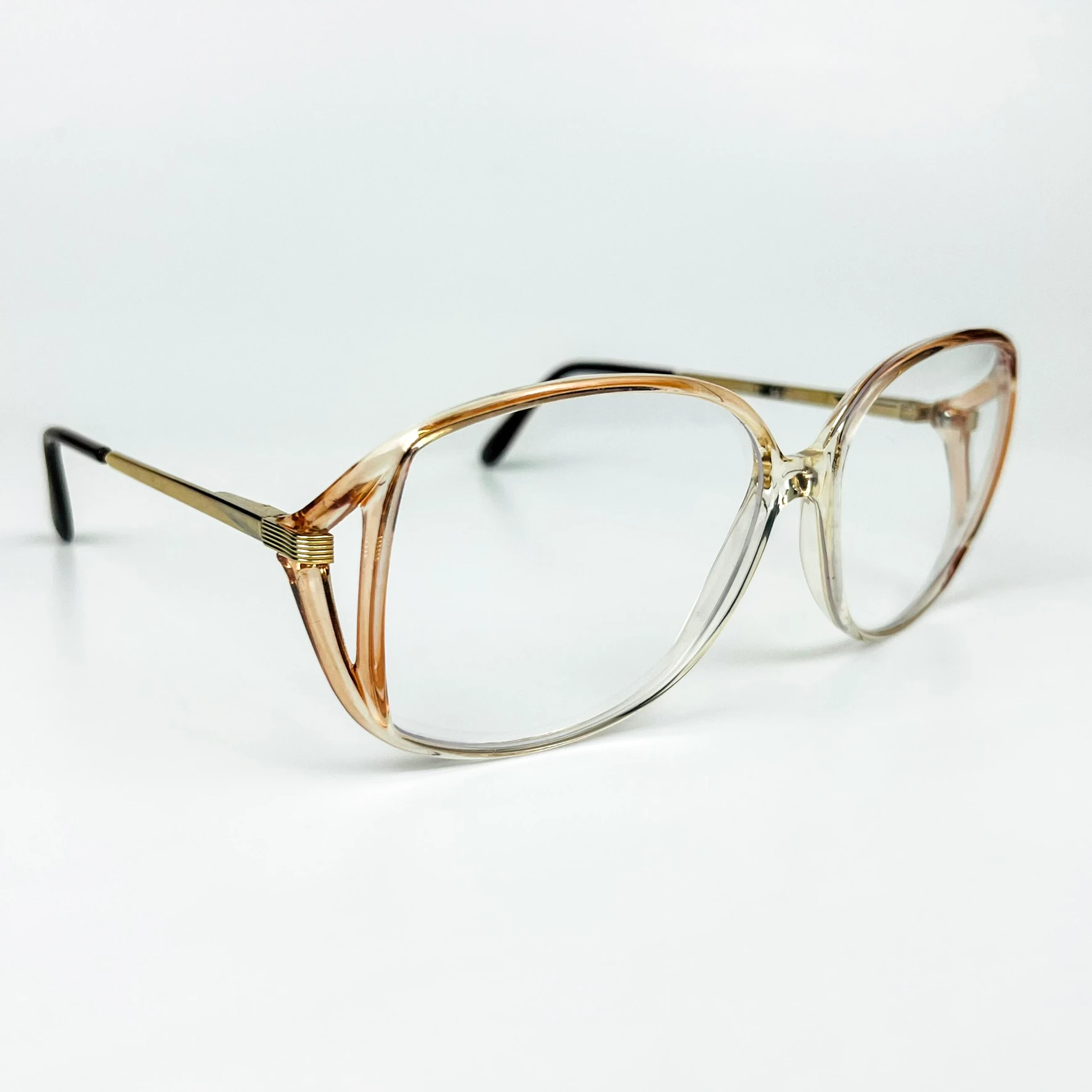 Mavi Işık Korumalı Vintage Gözlük – 70’ler Retro – Kemik Çerçeve