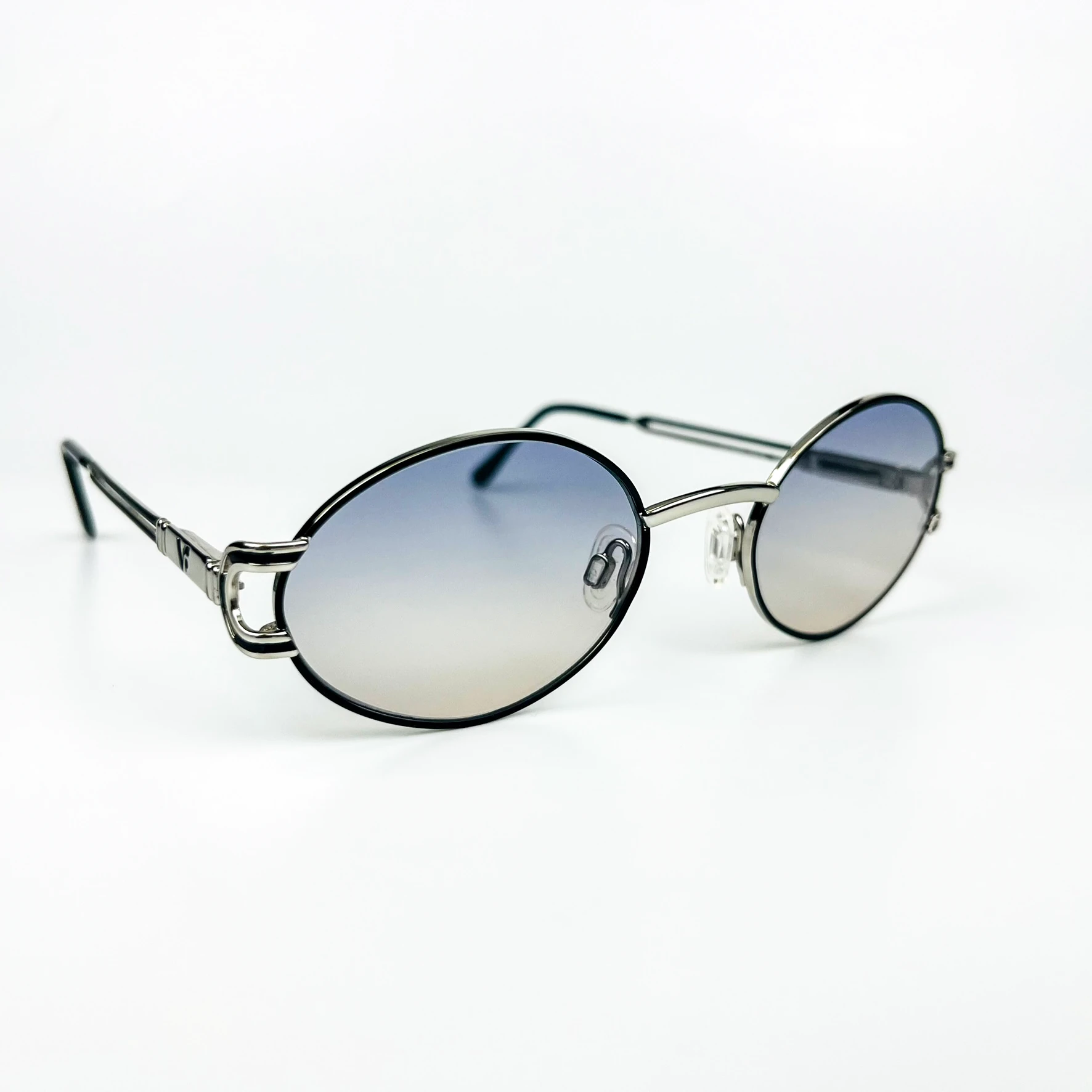 Vintage Güneş Gözlüğü – 90’lar Retro – Metal Çerçeve, Soft Degrade Cam 