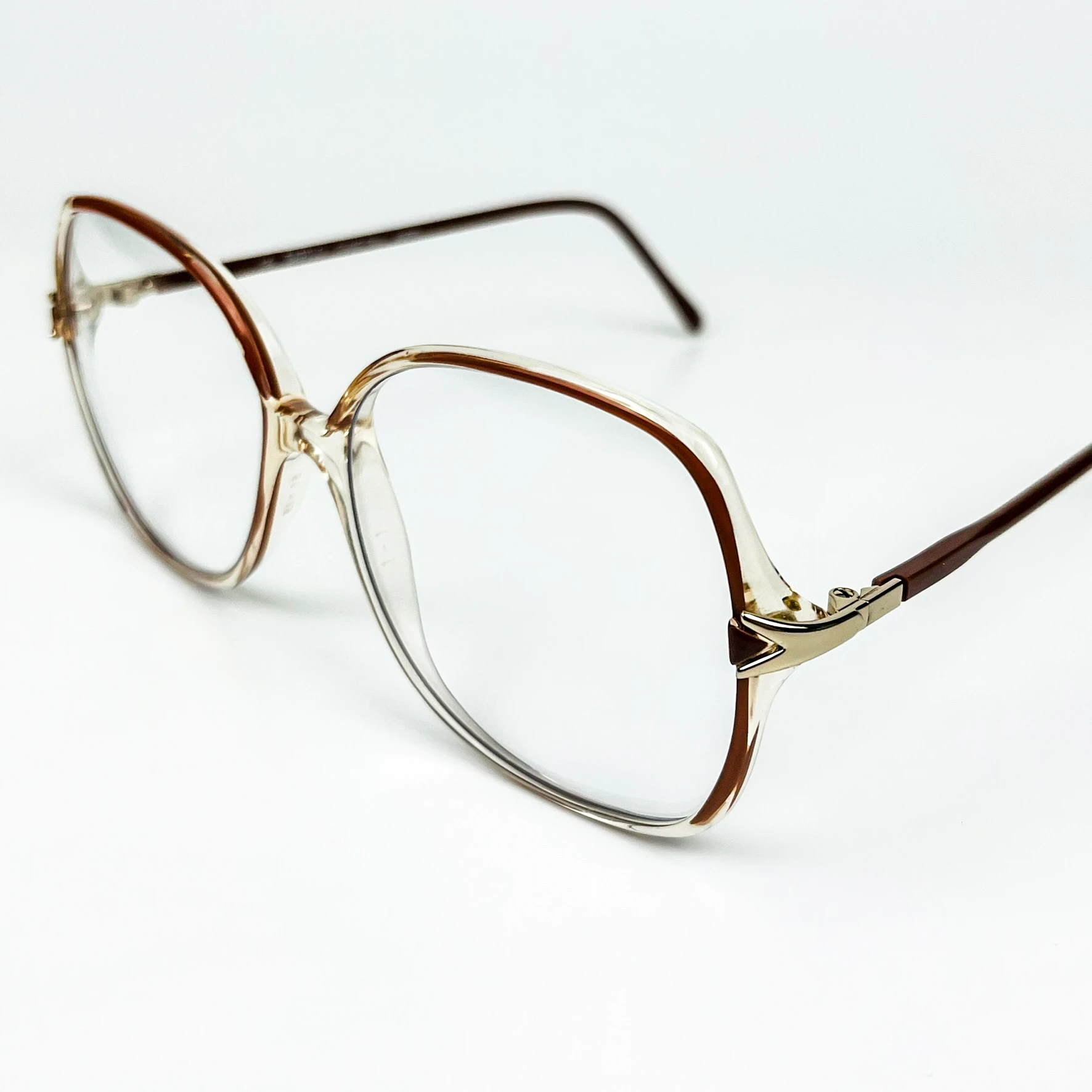 Mavi Işık Korumalı Vintage Gözlük – 70’ler Retro – Kemik Çerçeve