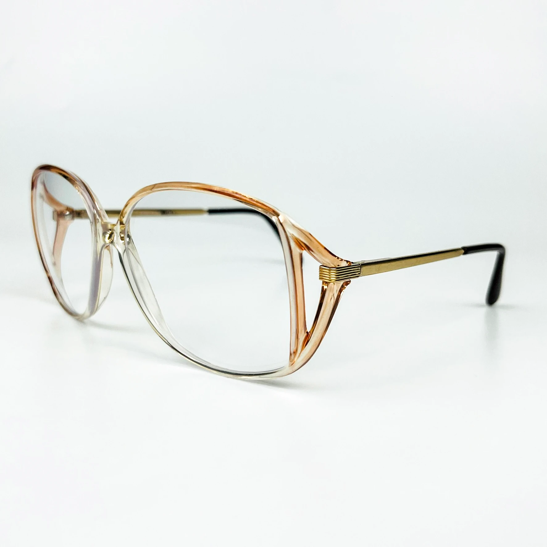 Mavi Işık Korumalı Vintage Gözlük – 70’ler Retro – Kemik Çerçeve