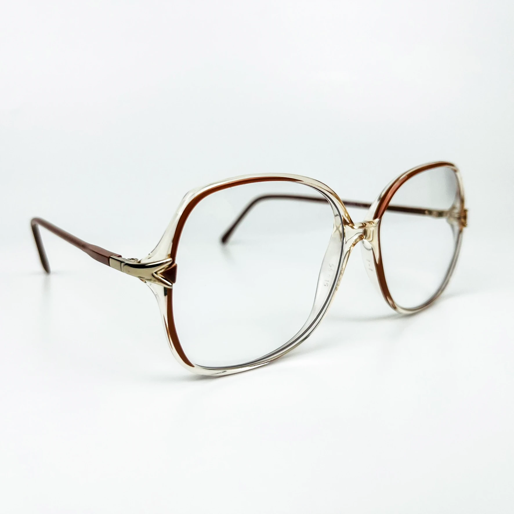 Mavi Işık Korumalı Vintage Gözlük – 70’ler Retro – Kemik Çerçeve