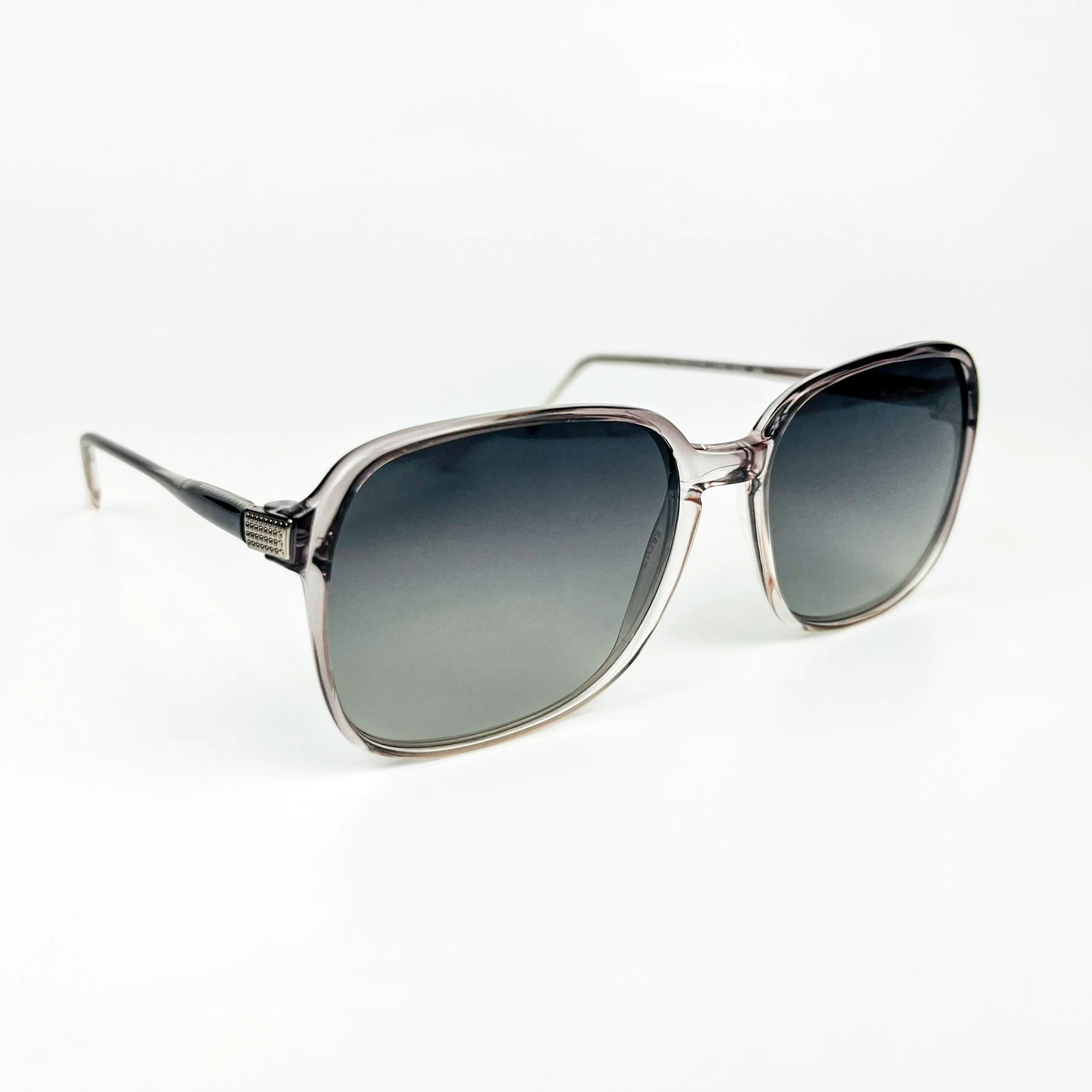 Vintage Güneş Gözlüğü – 80’ler Retro – Kemik Çerçeve, Polarize Cam