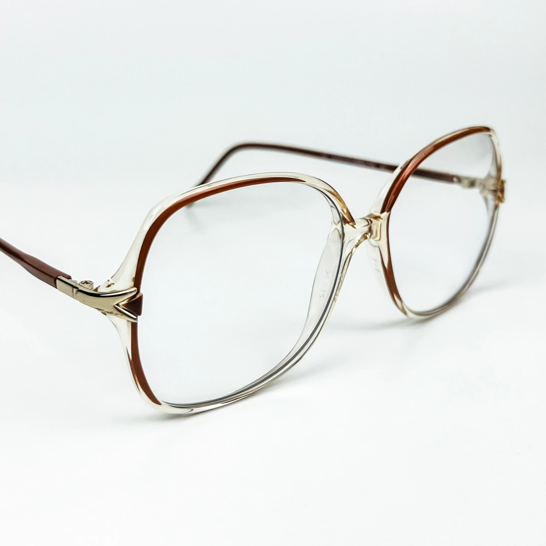 Mavi Işık Korumalı Vintage Gözlük – 70’ler Retro – Kemik Çerçeve