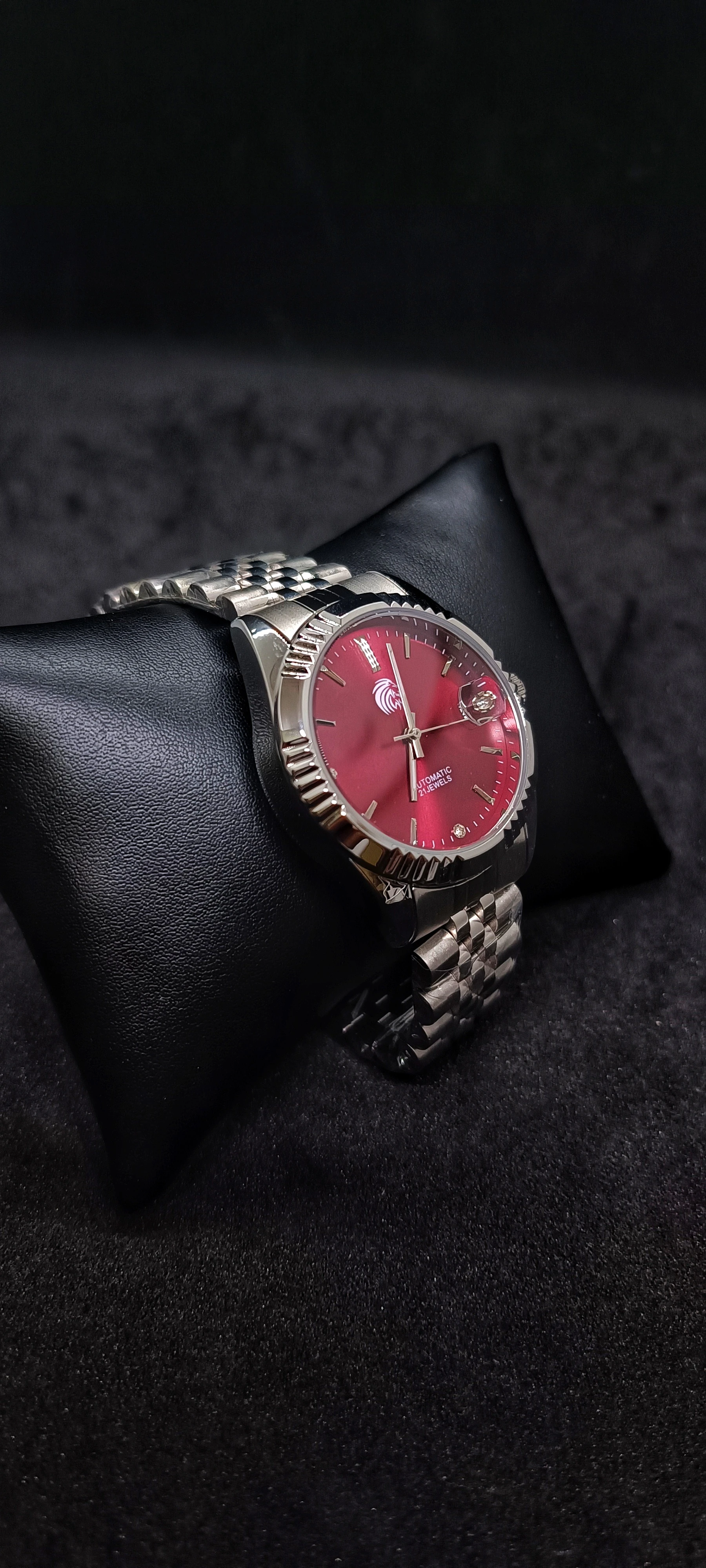 Vişne Çürüğü Otomatik Erkek Kol Saati 