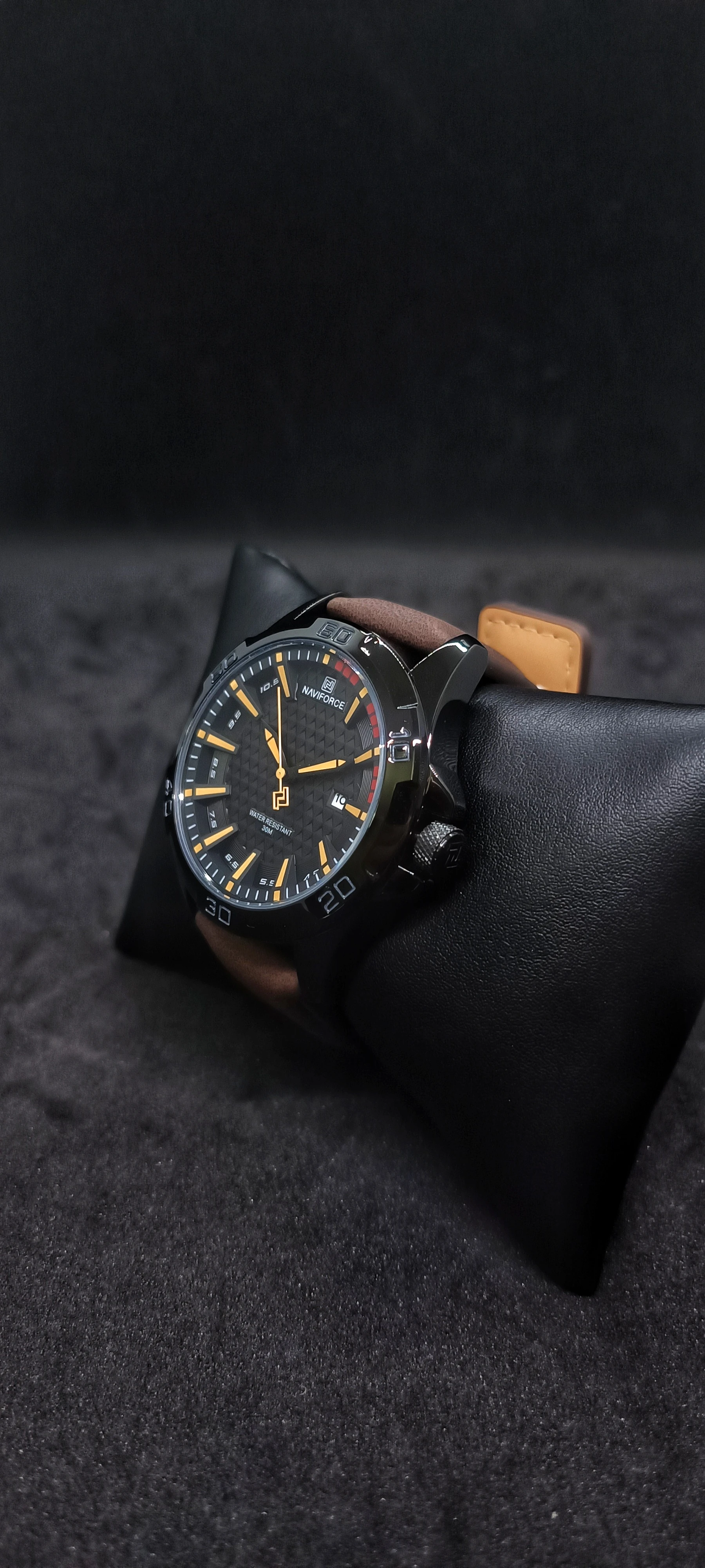 Naviforce Orijinal Erkek Kol Saati Kahverengi 