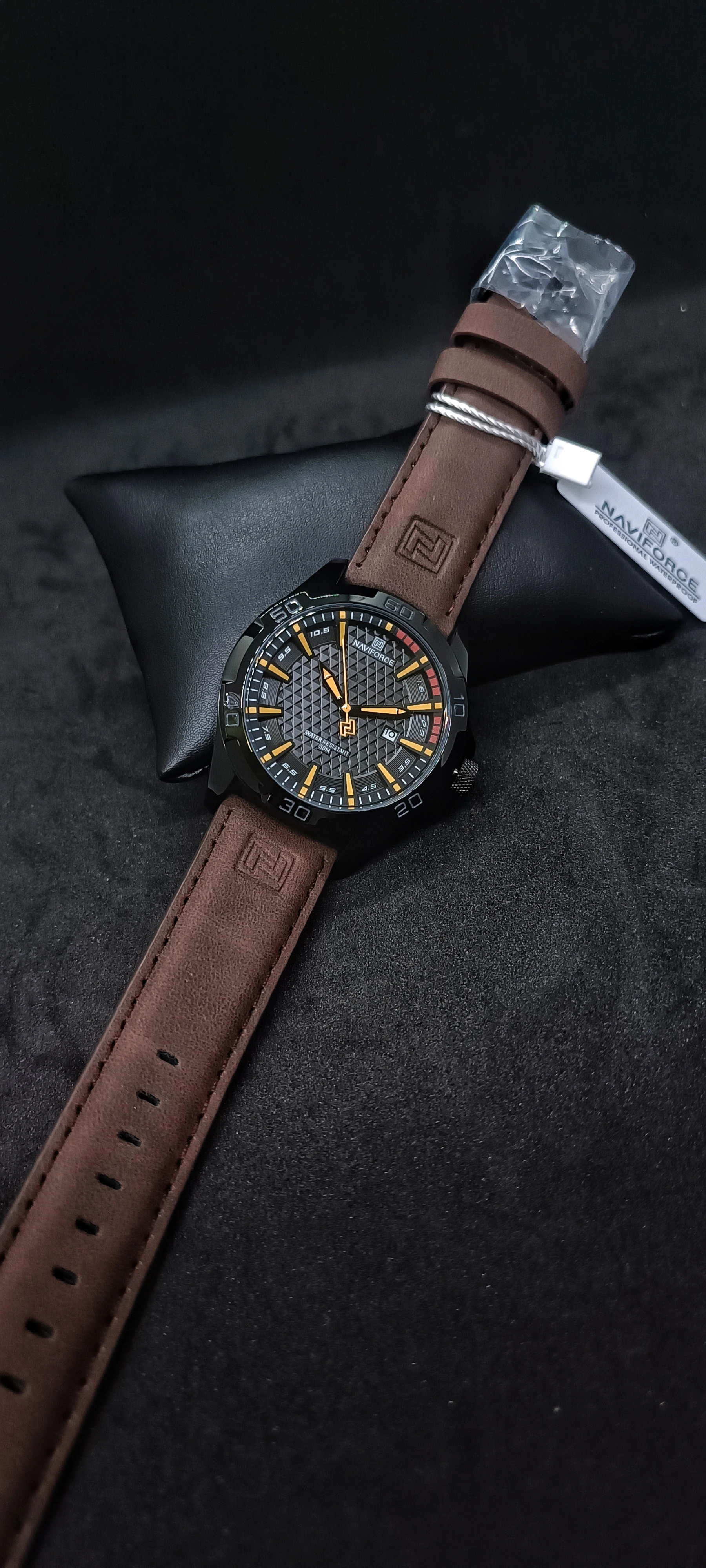 Naviforce Orijinal Erkek Kol Saati Kahverengi 