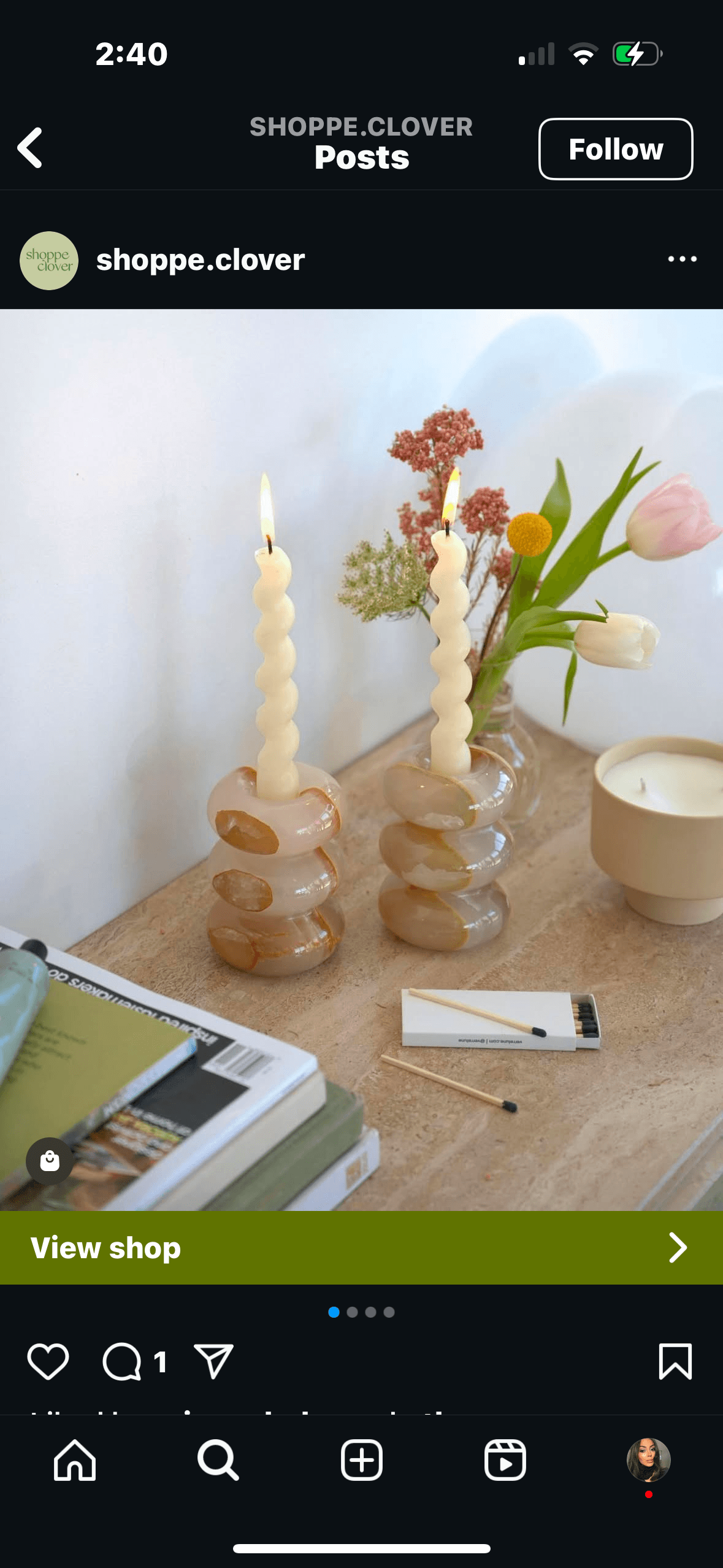 GAIA CANDLE HOLDER
