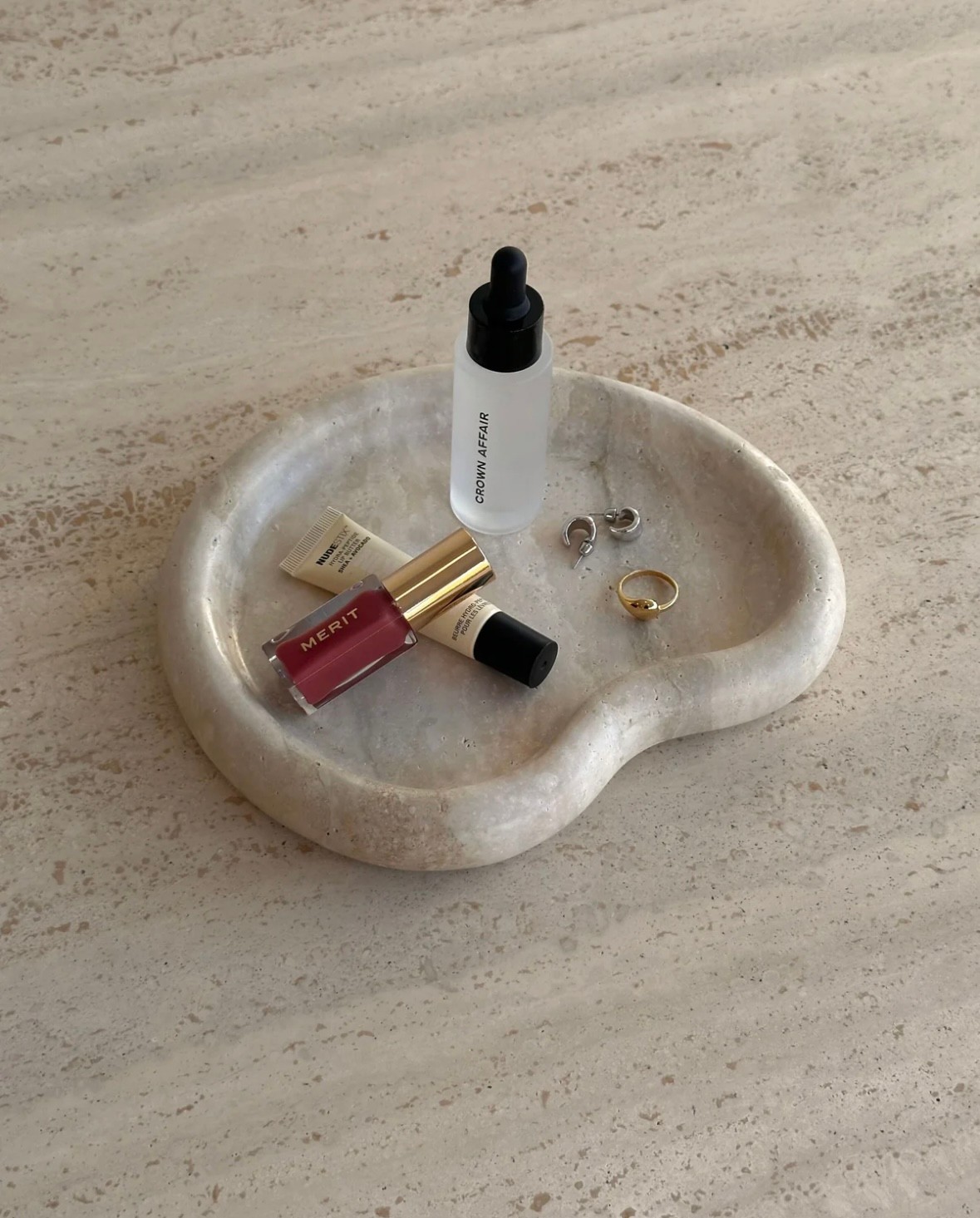 TRAVERTINE TRAY 