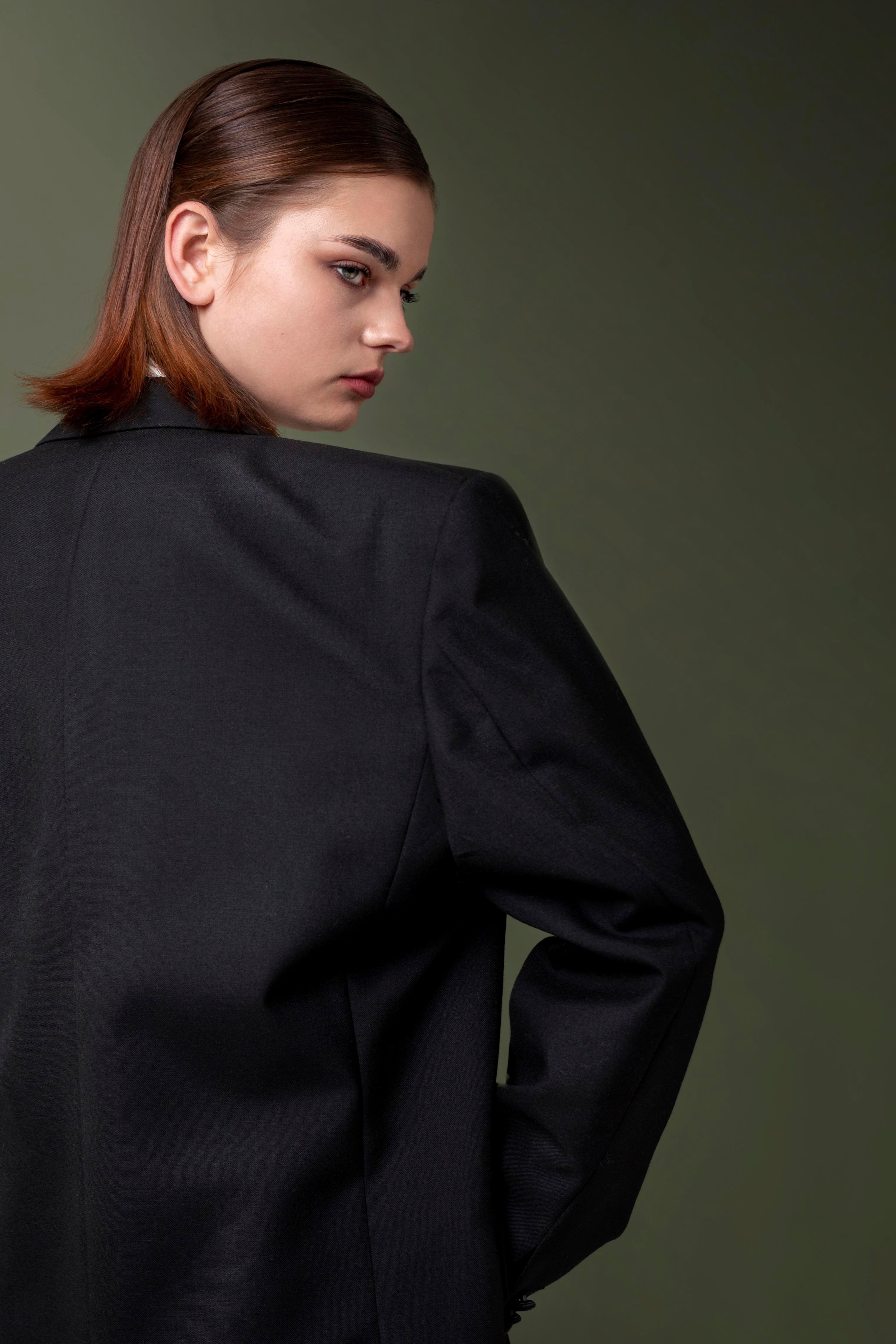 Business Blazer Ceket-Pantolon Dokuma Alt-Üst Takım