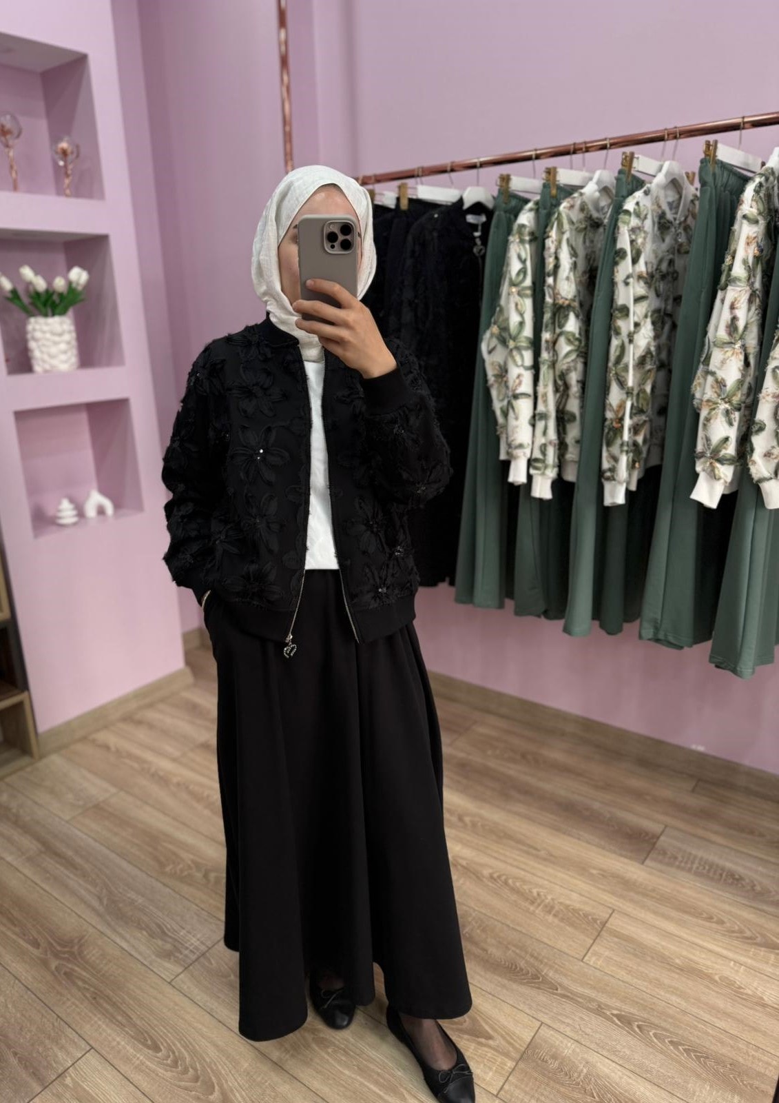 Nova Güpürlü Takım Siyah