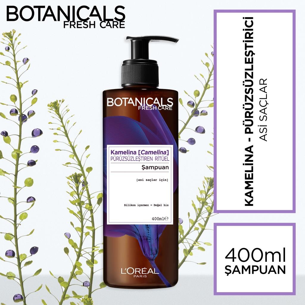 Botanicals Fresh Care Kamelina Pürüzsüzleştiren Ritüel Şampuan 400 ml