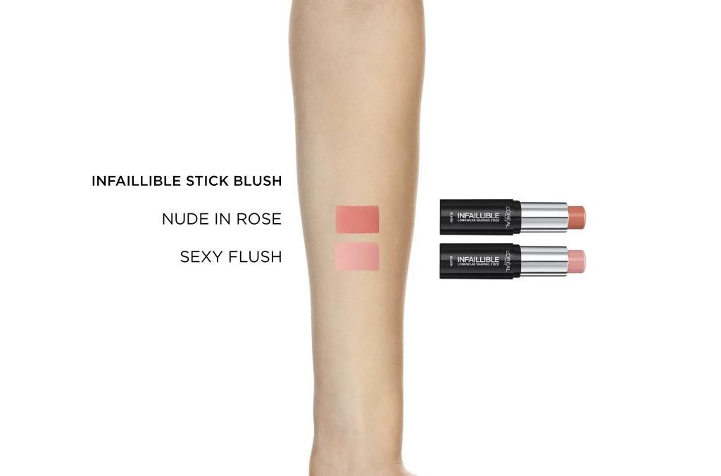 L'Oréal Paris Infaillible Shaping Stick Allık 002 Nude in Rose