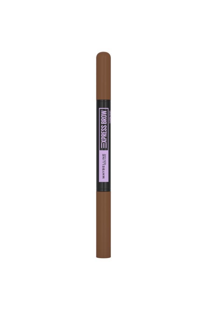 Maybelline New York Express Brow Satin Duo Çift Taraflı Kaş Kalemi -  02 Orta Ton