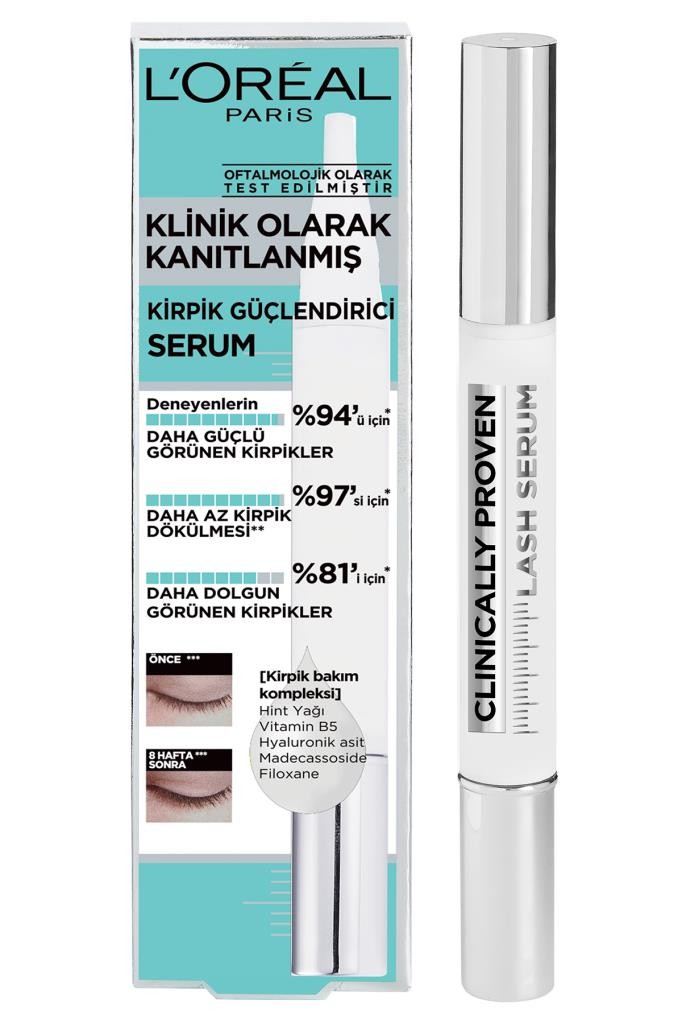 L'Oréal Paris Klinik Olarak Kanıtlanmış Kirpik Güçlendirici Serum