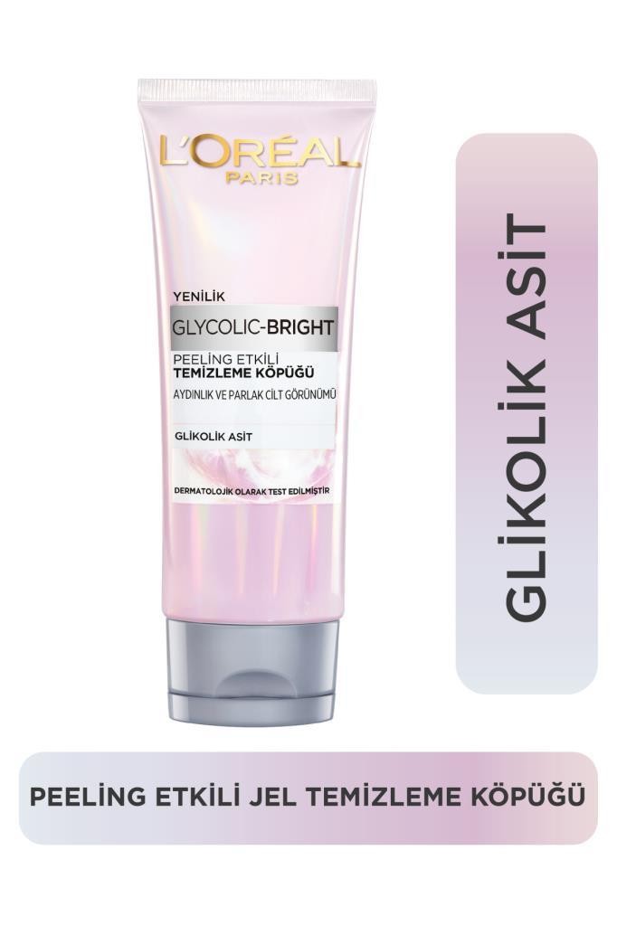 Glycolic Bright Peeling Etkili Jel Temizleme Köpüğü 100 ml