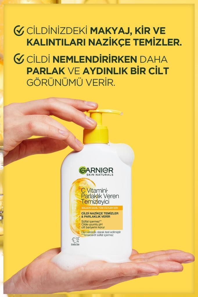 C Vitamini Parlaklık Veren Temizleyici 250 ML