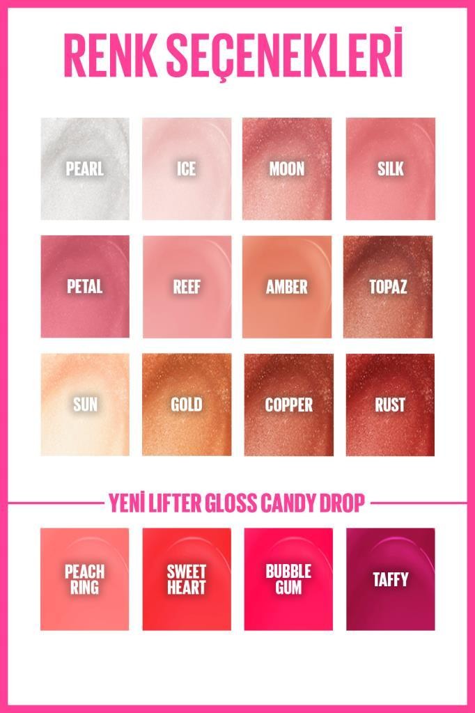 Lifter Gloss Nemlendirici Dudak Parlatıcısı- 22 Peach Ring