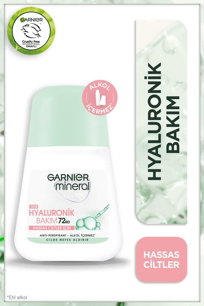 Mineral Hyaluronik Bakım Roll-on Deodorant