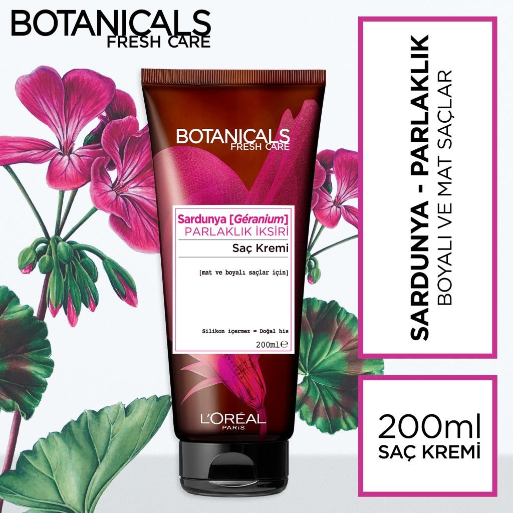 Botanicals Fresh Care Sardunya Parlaklık İksiri Bakım Kremi 200 ml