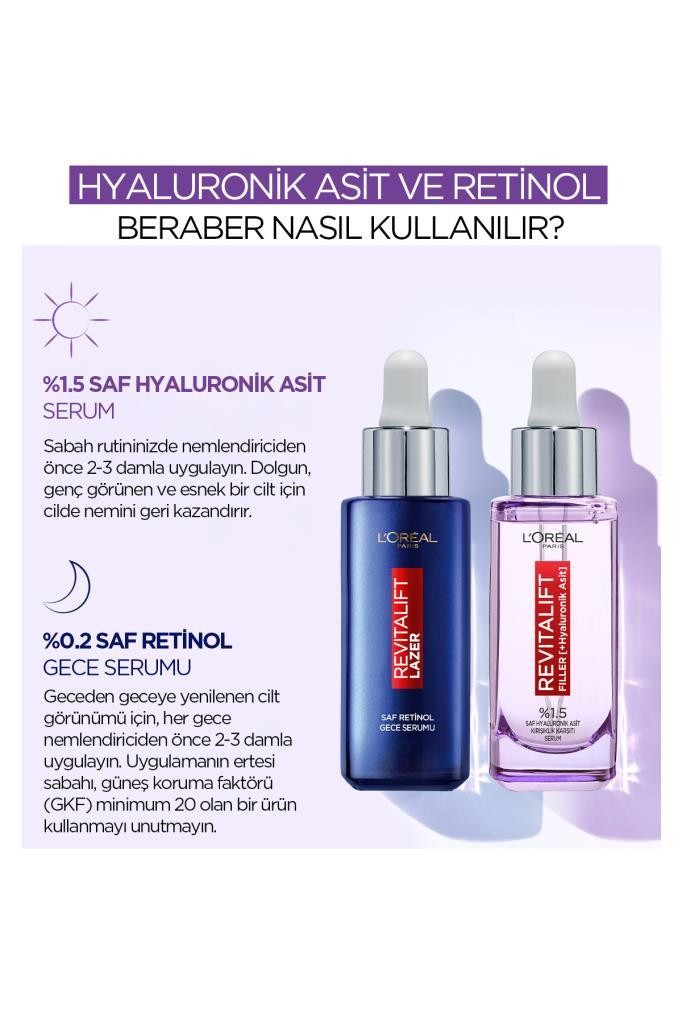 Revitalift Filler %1.5 Saf Hyaluronik Asit Kırışıklık Karşıtı Serum- 30 ML