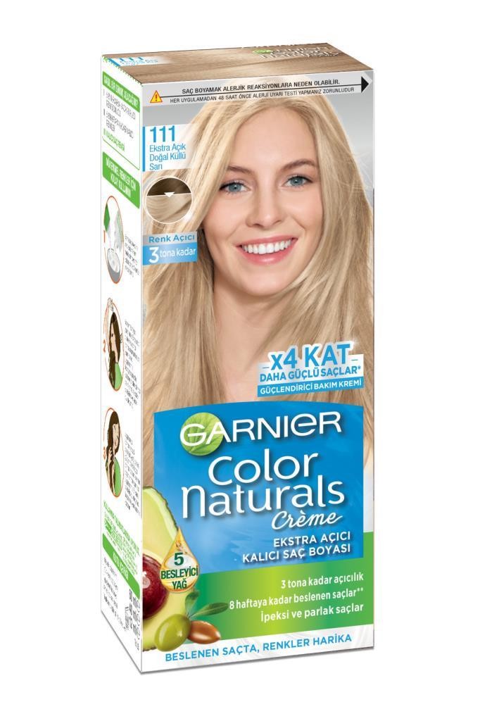 Color Naturals 111 Ekstra Açık Doğal Küllü Sarı