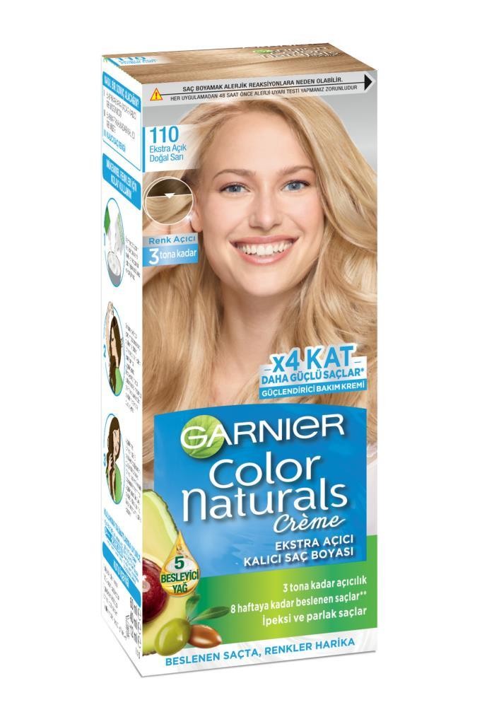 Color Naturals 110 Ekstra Açık Doğal Sarı