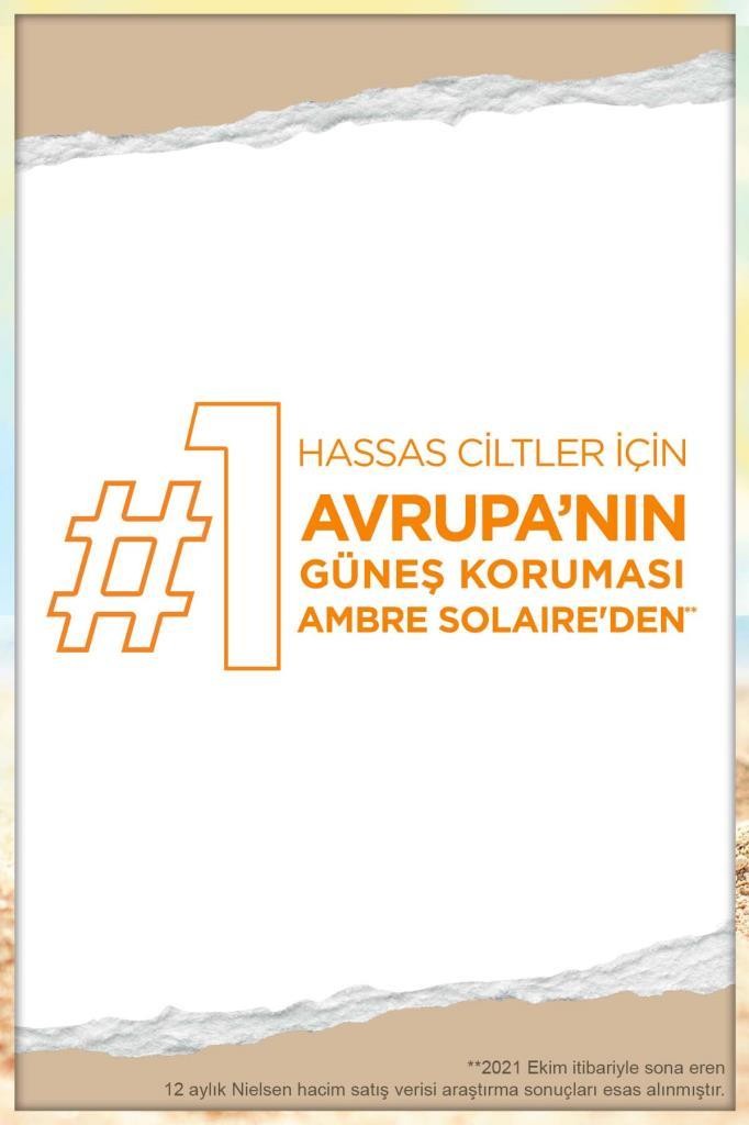 Garnier Ambre Solaire Sensitive Advanced Hipoalerjenik Güneş Koruyucu Süt SPF50+ 175ML