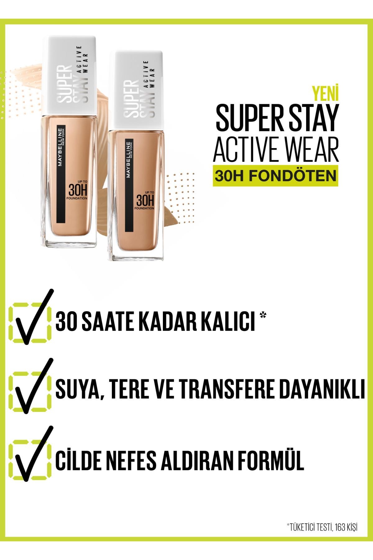 Superstay Active Wear Fondöten- 30 Sand