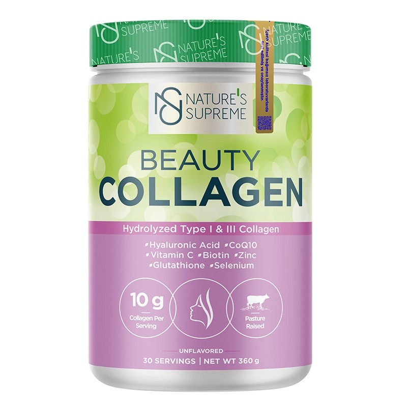 Nature's Supreme Beauty Collagen Powder 360 Gr Aromasız