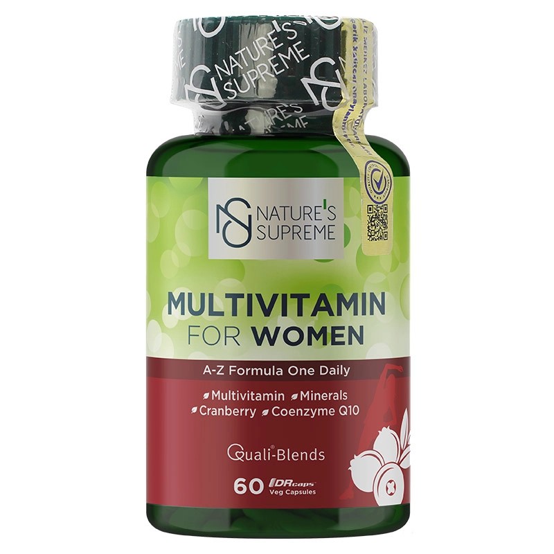 Nature's Supreme Multivitamin for Women 60 Kapsül