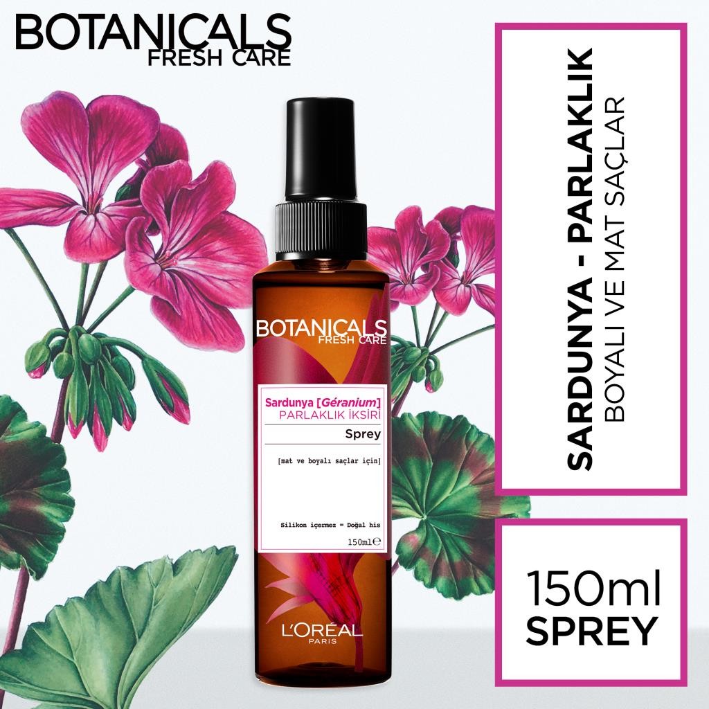 Botanicals Fresh Care Sardunya Parlaklık İksiri Sprey 150 ml